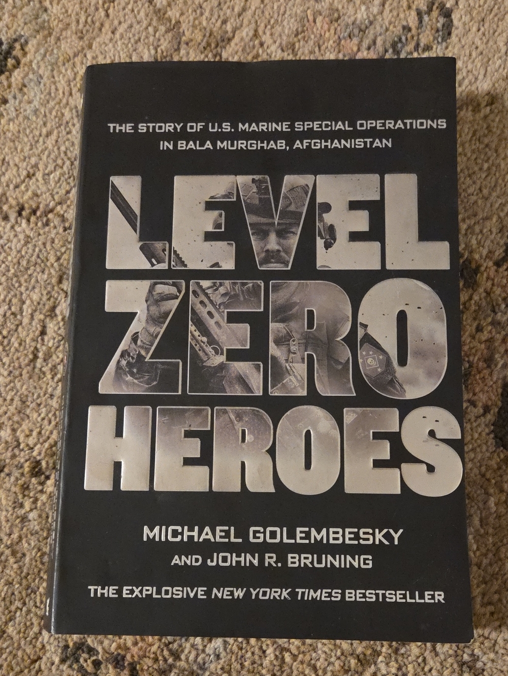 Level Zero Heroes by Michael Golembesky - Black & Silver Hardcover